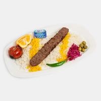 چلو کباب کوبیده معمولی