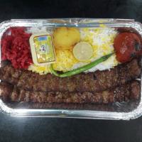 خوراک کباب کوبیده 