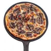 پیتزا سیر و استیک ایتالیایی