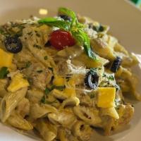 پاستا بیف با سس آلفردو