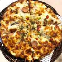 پیتزا رست بیف آمریکایی (یک نفره)