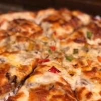 پیتزا چیکن آمریکایی (یک نفره)