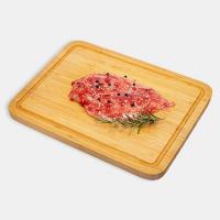 استیک ران مرغ سیر و کره