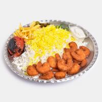 چلو میگو سوخاری