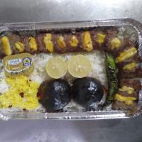 چلو کباب لقمه نگینی