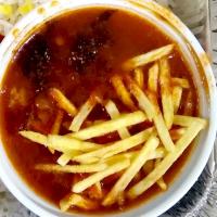 خورشت قیمه سیب زمینی (اضافه)