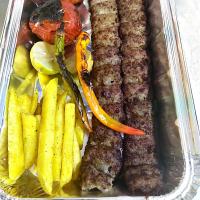 خوراک کباب لقمه