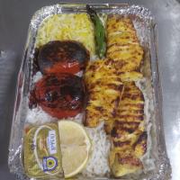 چلو جوجه کباب معمولی (سینه)