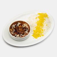 چلو خورشت قیمه نثار قزوین