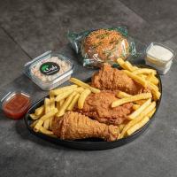 مرغ سوخاری سه تکه