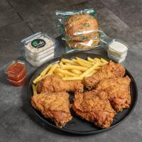 مرغ سوخاری پنج تکه