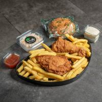 مرغ ۲ تکه سوخاری