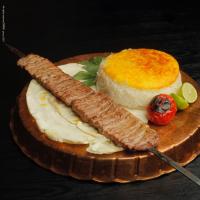 چلو کباب برگ گوسفندی