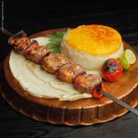 چلو ویژه مزه کباب