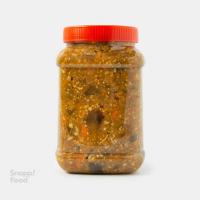 ترشی لیته خانگی با سس گوجه