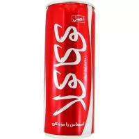 نوشابه قوطی کوکاکولا