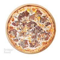 پیتزا سیر و استیک آمریکایی