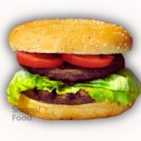 دوبل برگر ذغالی