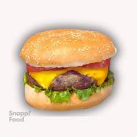 چیز برگر ذغالی