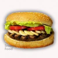 قارچ برگر ذغالی