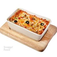 لازانیا با سس پستو