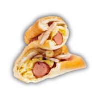 ساندویچ هات داگ تنوری با قارچ