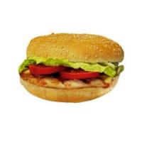 چیکن برگر ذغالی