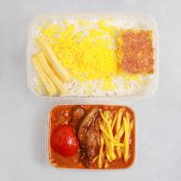 چلو خورشت قیمه میکس