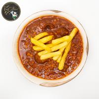 خورشت قیمه سیب زمینی(اضافه)