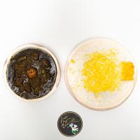 چلو خورشت قورمه سبزی اقتصادی
