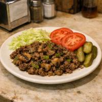 خوراک گوشت وقارچ