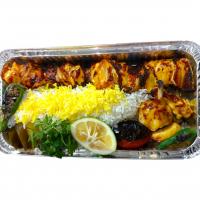 چلو جوجه کباب با استخوان