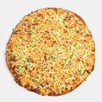 پیتزا قارچ و گوشت آمریکایی