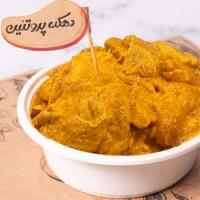 جوجه مخلوط سینه و ران زعفران و ماست