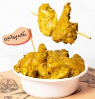 کتف و بال زعفران و ماست