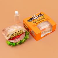 ساندویچ ژامبون بیکن دهکده پروتئین