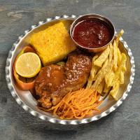 خوراک مرغ سس پز