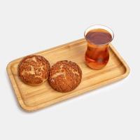 نان خامه ای با خمیر بادام