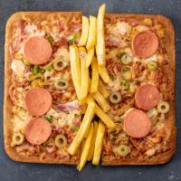 پیتزا شیکاگو پلاس آمریکایی