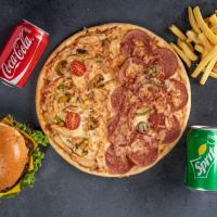 پک پیتزا و برگر