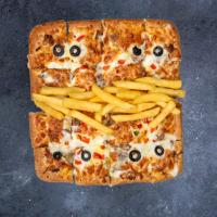 پیتزا چیکن آلفردو پلاس