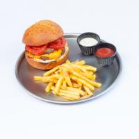 همبرگر امریکن استایل