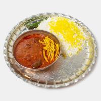 چلو خورشت قیمه