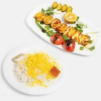 چلو جوجه کباب حلزونی