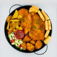 شنیسل مرغ (پرسی)