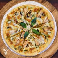 پیتزا چیکن پستو ایتالیایی (28 سانتی متری)