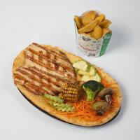 استیک مرغ (پرسی)