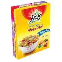 آبنبات بدون قند چند میوه ای کامور