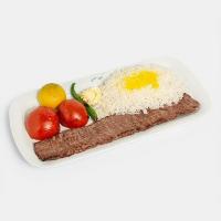 چلو کباب برگ نیمه مخصوص گوسفندی