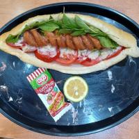 ساندویچ سوسیس آلمانی